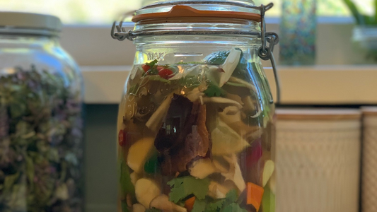 Thai-Style Fire Cider - An Easy DIY Immunity Tonic