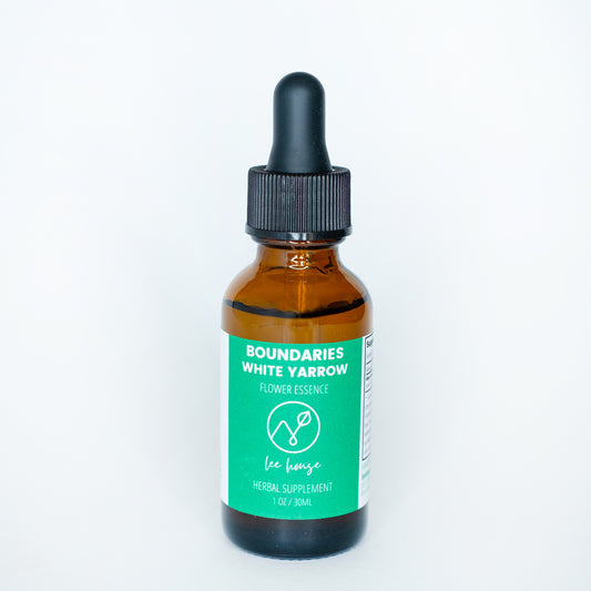 Boundaries: White Yarrow Flower Essence