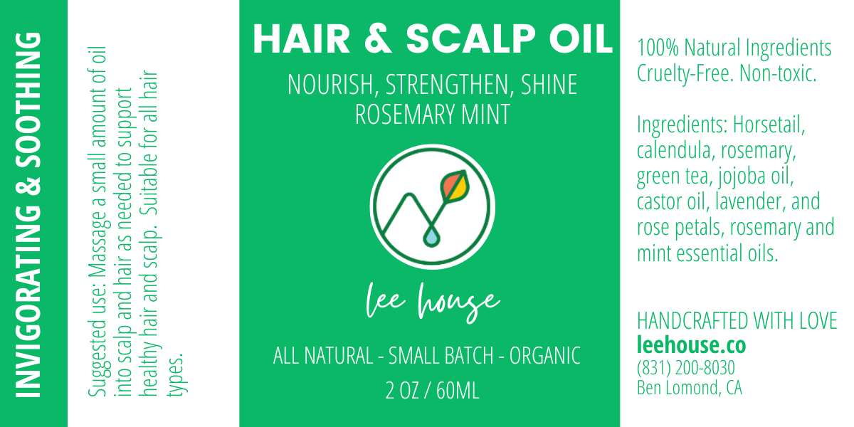 Nourishing Hair & Scalp Oil