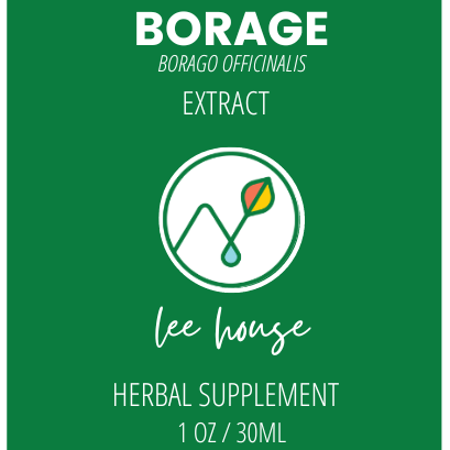 Borage Extract - Wild-grown plant remedy to support nervous system and adrenals