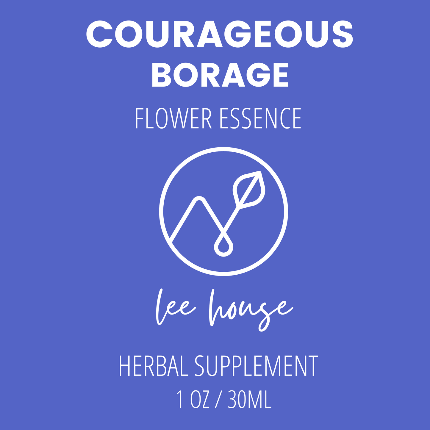 Courageous: Borage Flower Essence