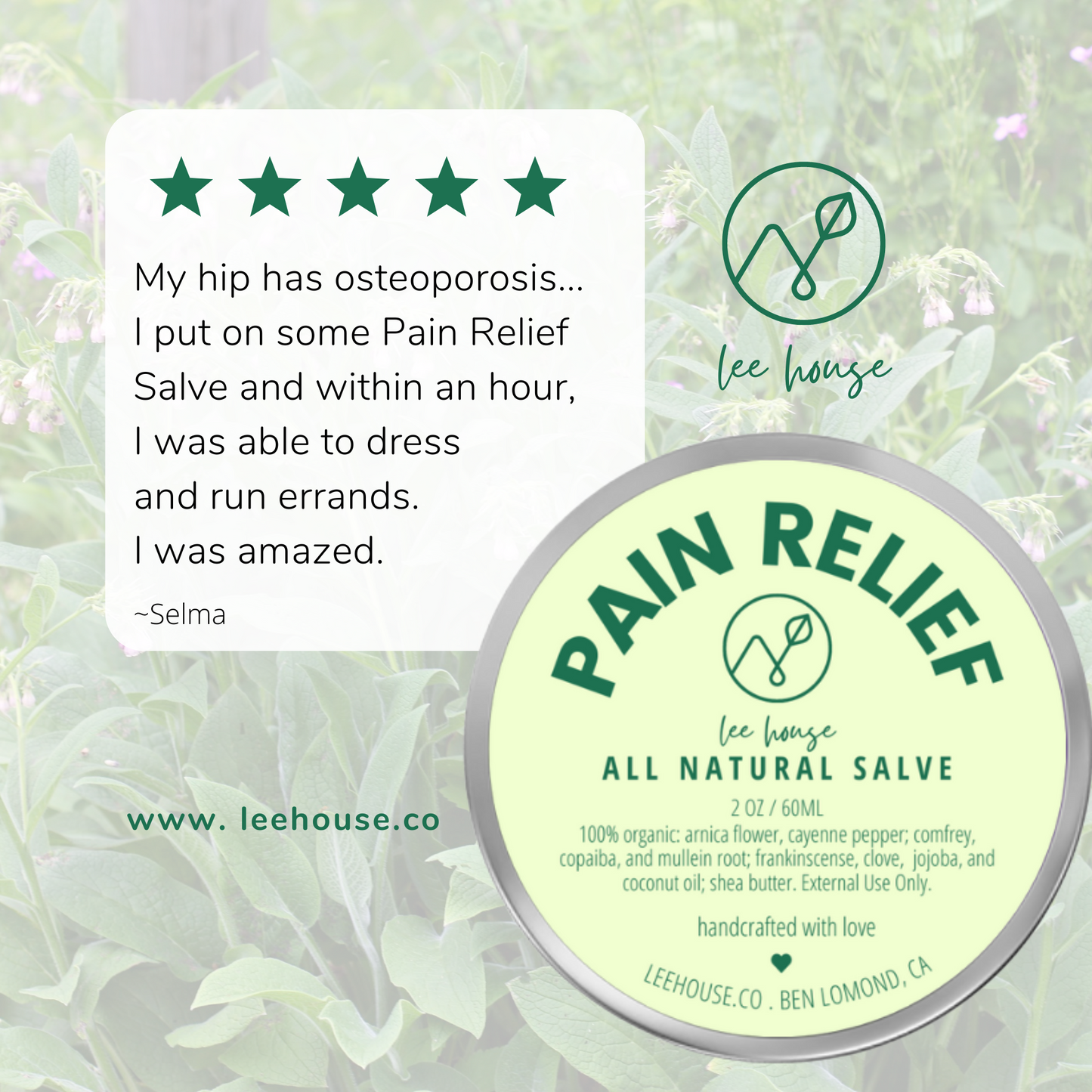 Pain Relief Salve: Fast-Acting Natural Relief for Aches and Pains